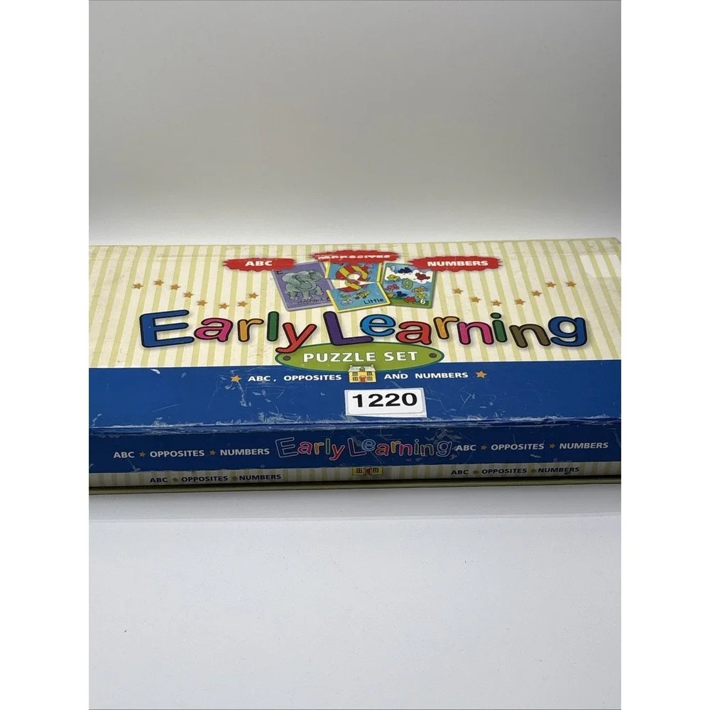 Easy Learning Flashcard Puzzles Language & Math Fun Learning! Pre- Owned - Picture 10 of 10